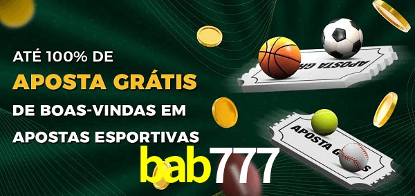 bab777 Ate 100% de Aposta Gratis